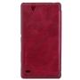 Nillkin Qin Series Leather case for Sony Xperia C4 (Cosmos E5306 E5353 C4 Dual E5303 E5333) order from official NILLKIN store